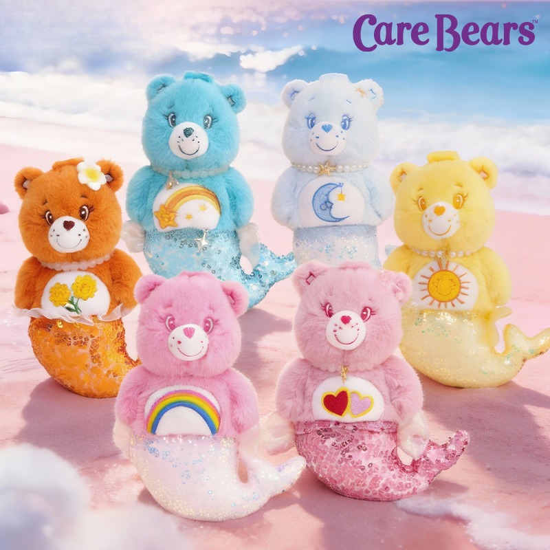 Party Games Birthday - New Cute Cartoon Care Bears Mermaid