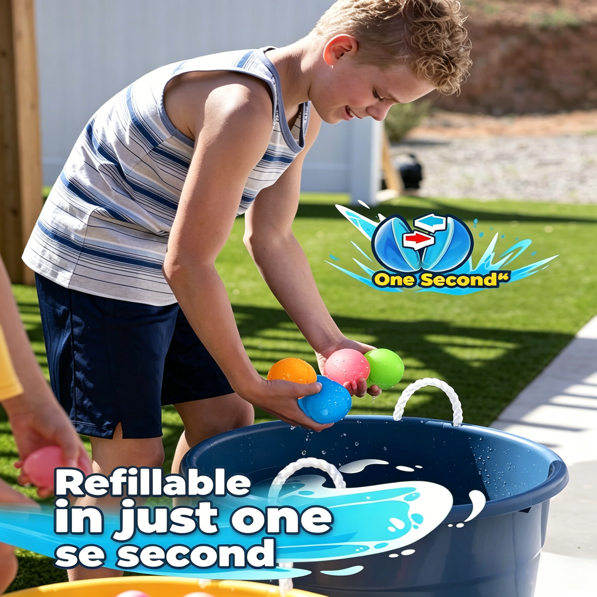 Reusable silicone water balloo - Party Games Using Balloons recension och pris