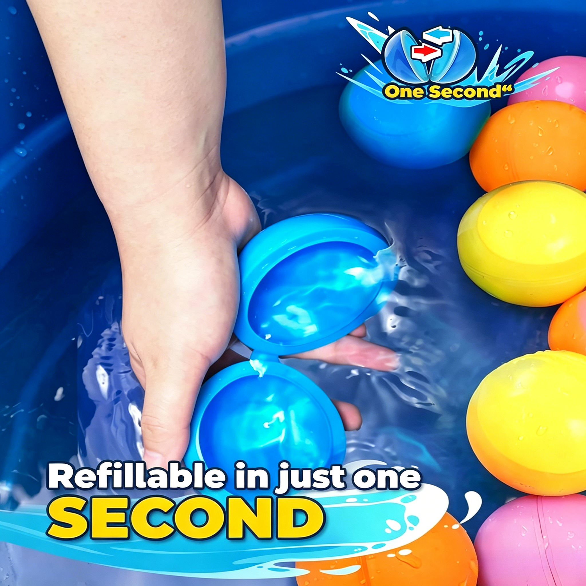 Reusable silicone water balloo - Party Games Using Balloons recension och pris