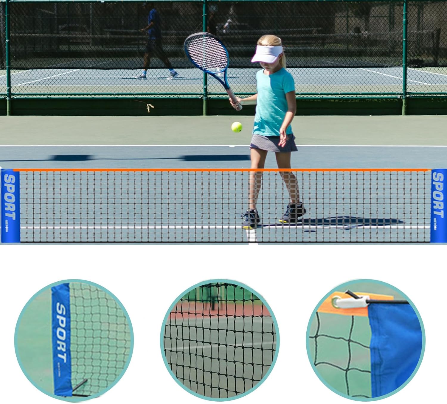 Portable Badminton Net Set for - Badminton Set Garden recension och pris
