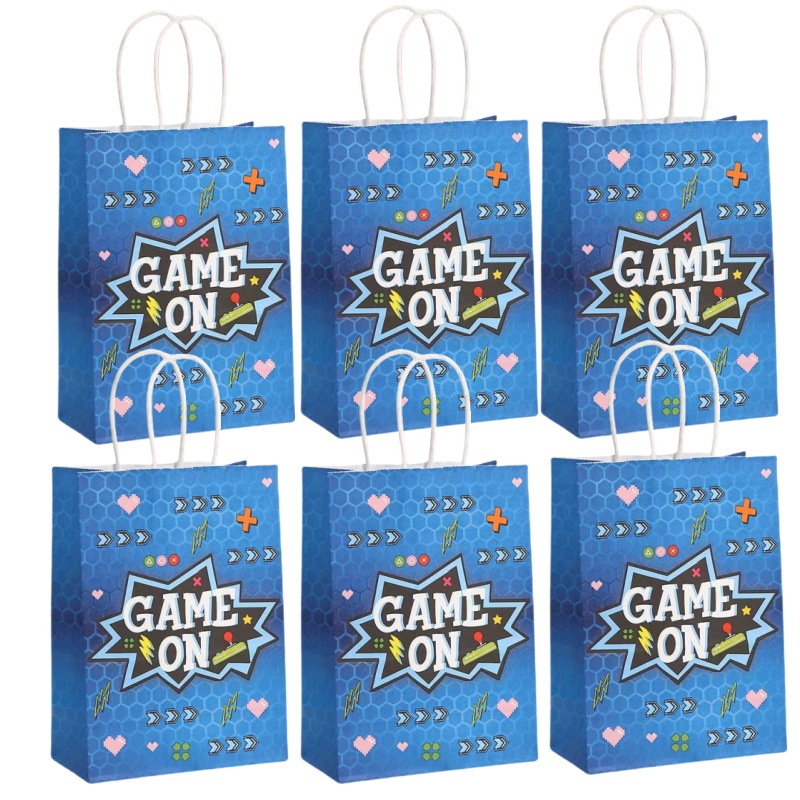 6/24Pcs Video Game on Theme Pa - Party Games Group recension och pris