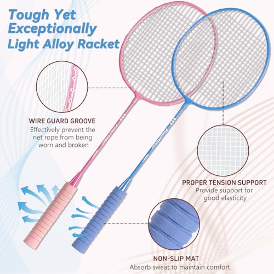 Badminton Set for Family and B - Badminton Set Garden recension och pris