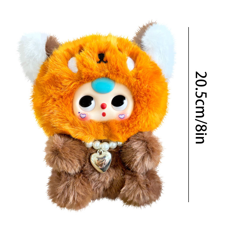 Hot 12/23cm Cute leather-faced - Party Games Birthday recension och pris