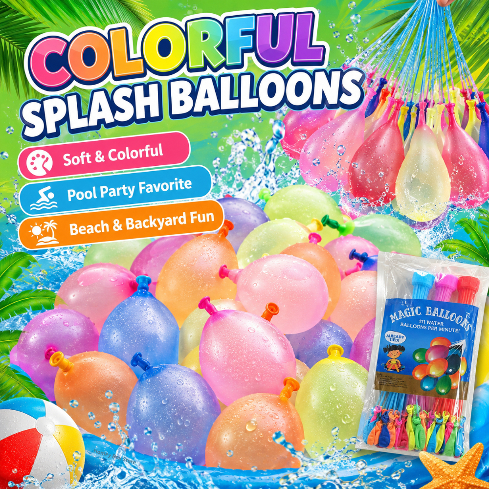 1/3/5 PCS Quick Fill Water Bal - Party Games Using Balloons recension och pris