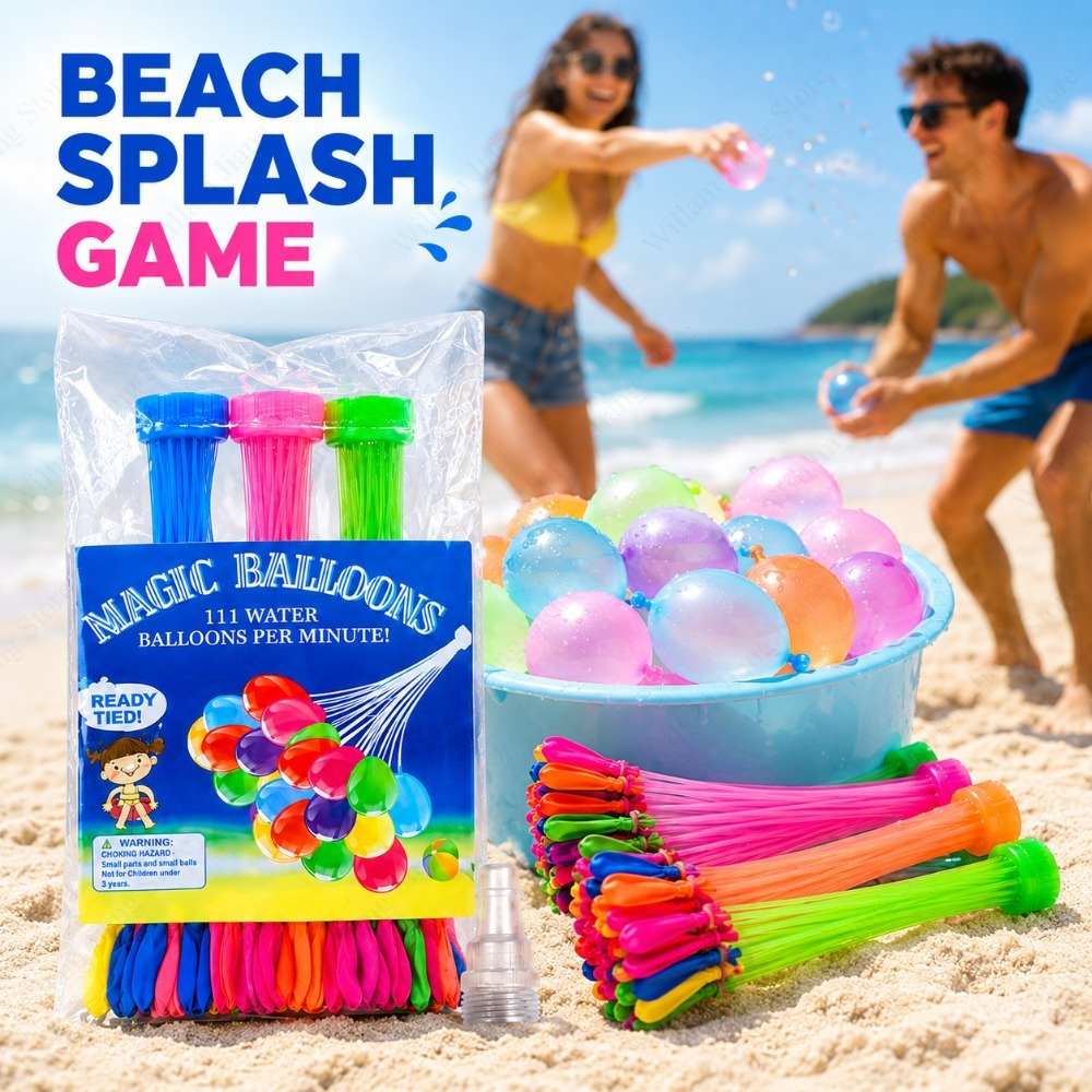 1/3/5 PCS Quick Fill Water Bal - Party Games Using Balloons recension och pris