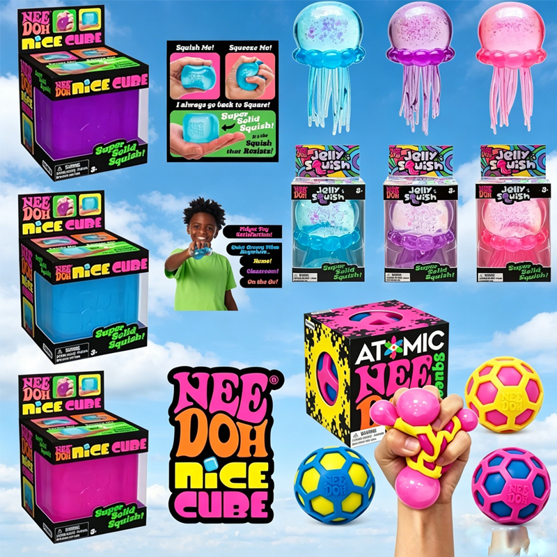NeeDoh Squishy/; Schylling Ato - Party Games Event recension och pris