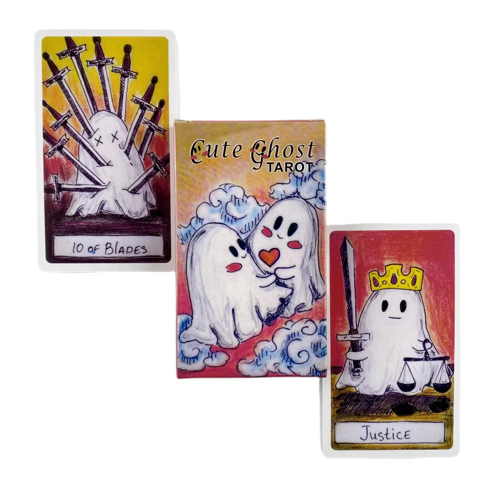 Cute Ghost Tarot Deck Toy Set  - Party Games Group recension och pris