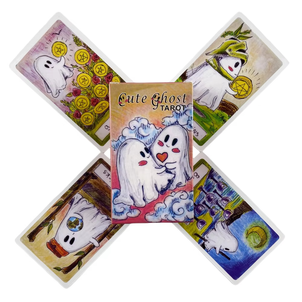 Cute Ghost Tarot Deck Toy Set  - Party Games Group recension och pris