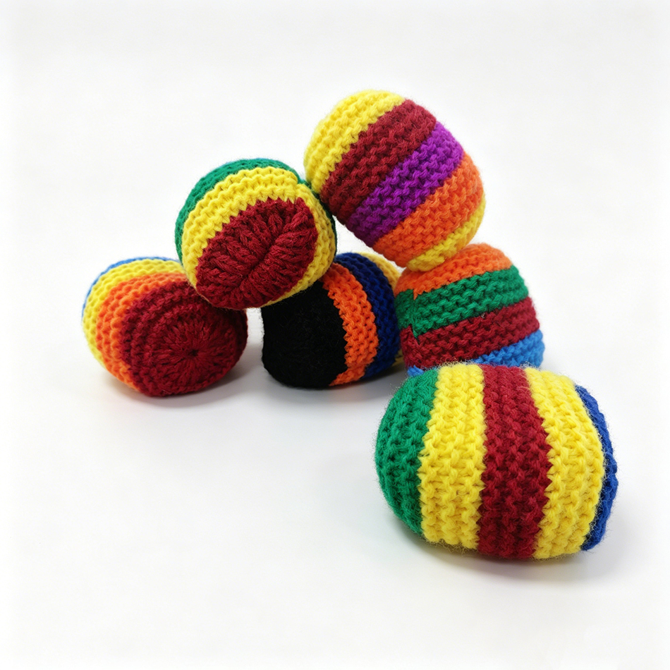 Hacky Sack Rainbow Striped Han - Party Games Group recension och pris