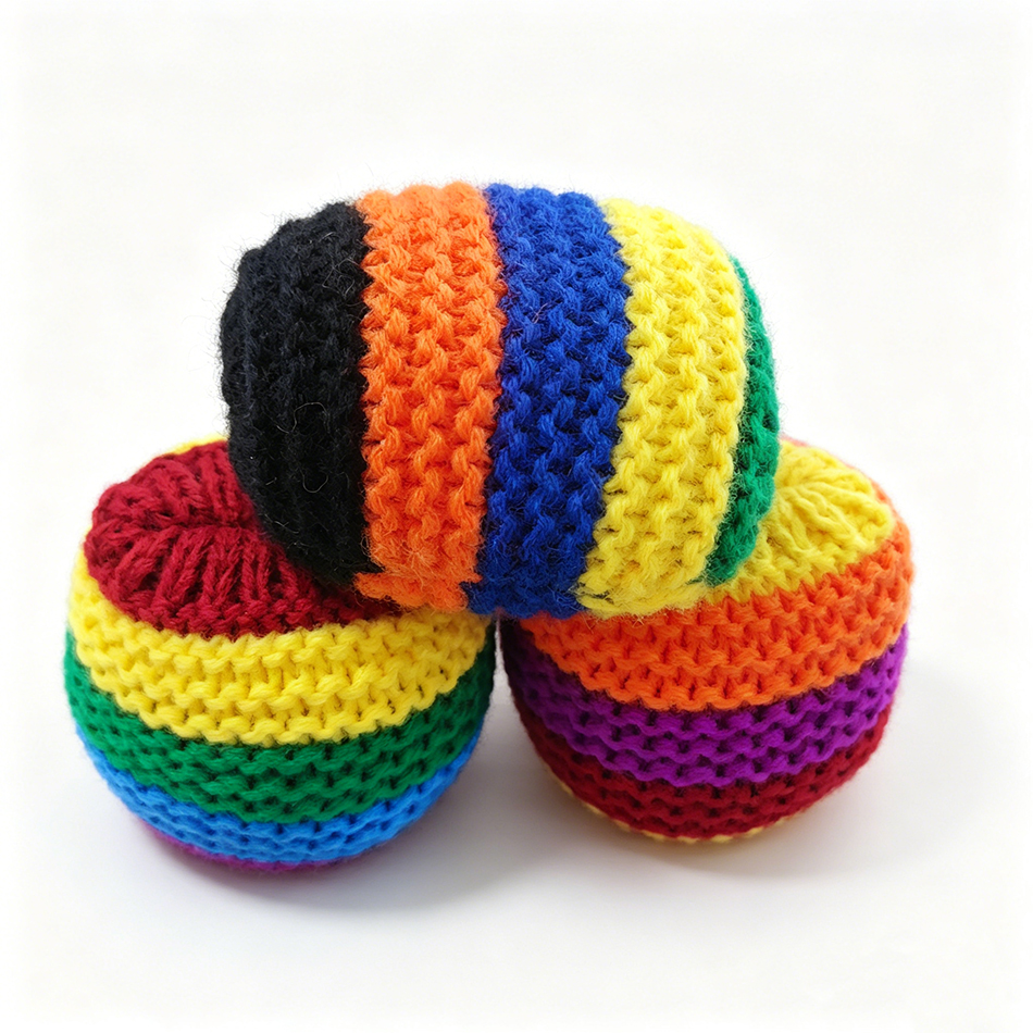 Hacky Sack Rainbow Striped Han - Party Games Group recension och pris