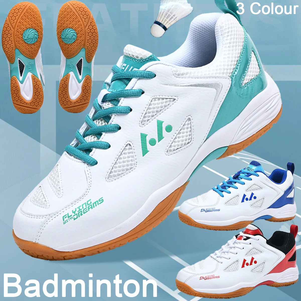 New Men Women Badminton Shoes  - Badminton Set Garden recension och pris