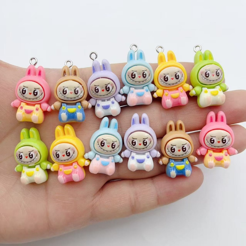 10Pcs Kawaii Rabbit Strawberry - Party Games Event recension och pris