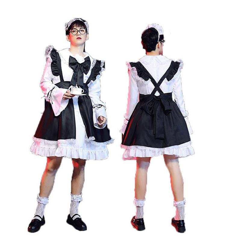 Comical Male Maid Skirt Costum - Party Games Crossplay recension och pris