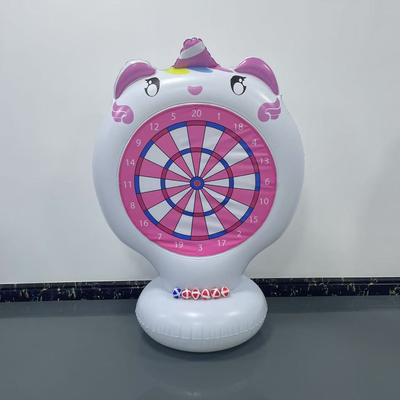 Inflatable Unicorn Throwing Ga - Party Games Birthday recension och pris
