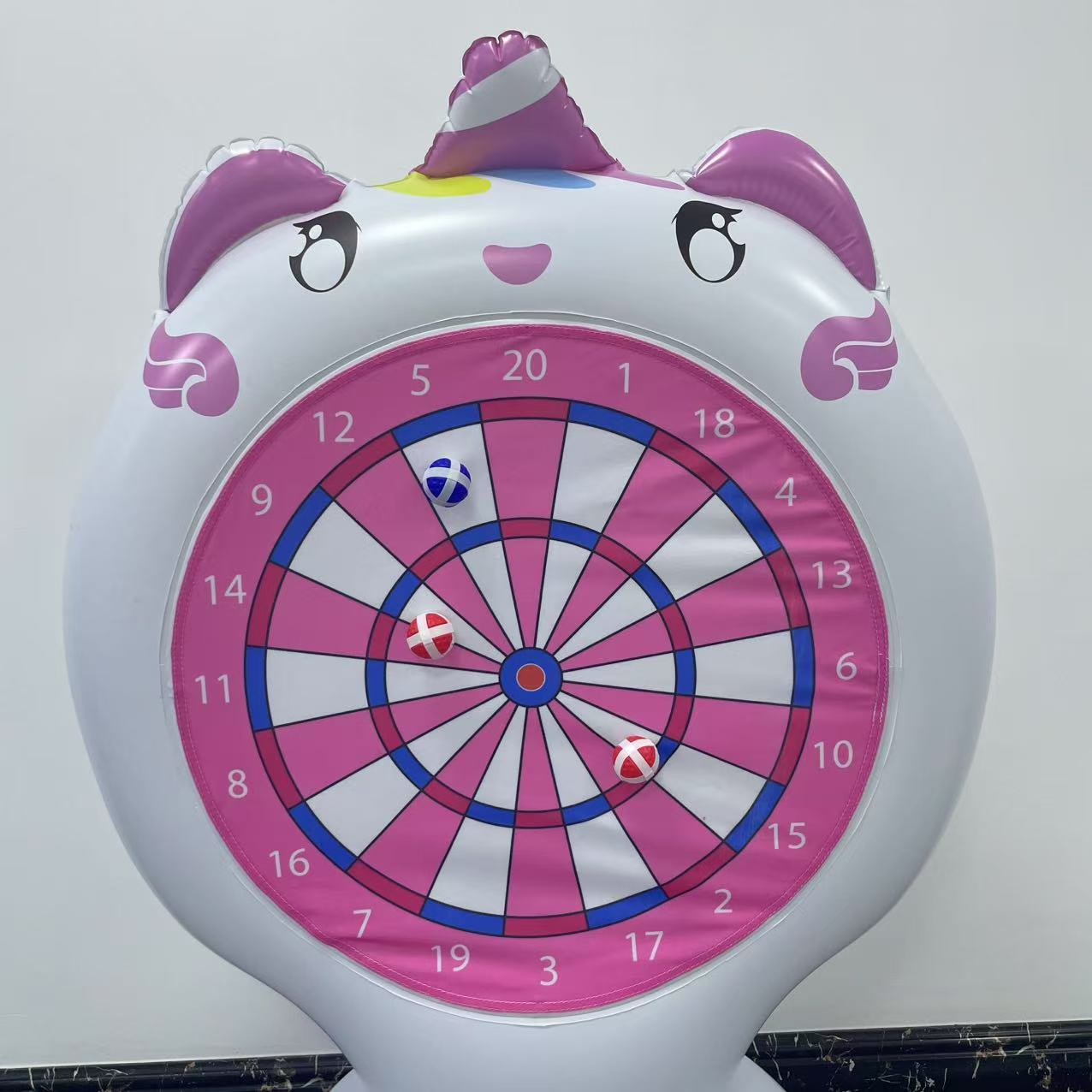 Inflatable Unicorn Throwing Ga - Party Games Birthday recension och pris